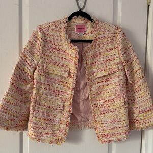 Kate Spade Multicolor Tweed Blazer
